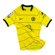 N'Golo Kanté 7 Chelsea FC Match Issue / Worn Away Shirt 2021-22