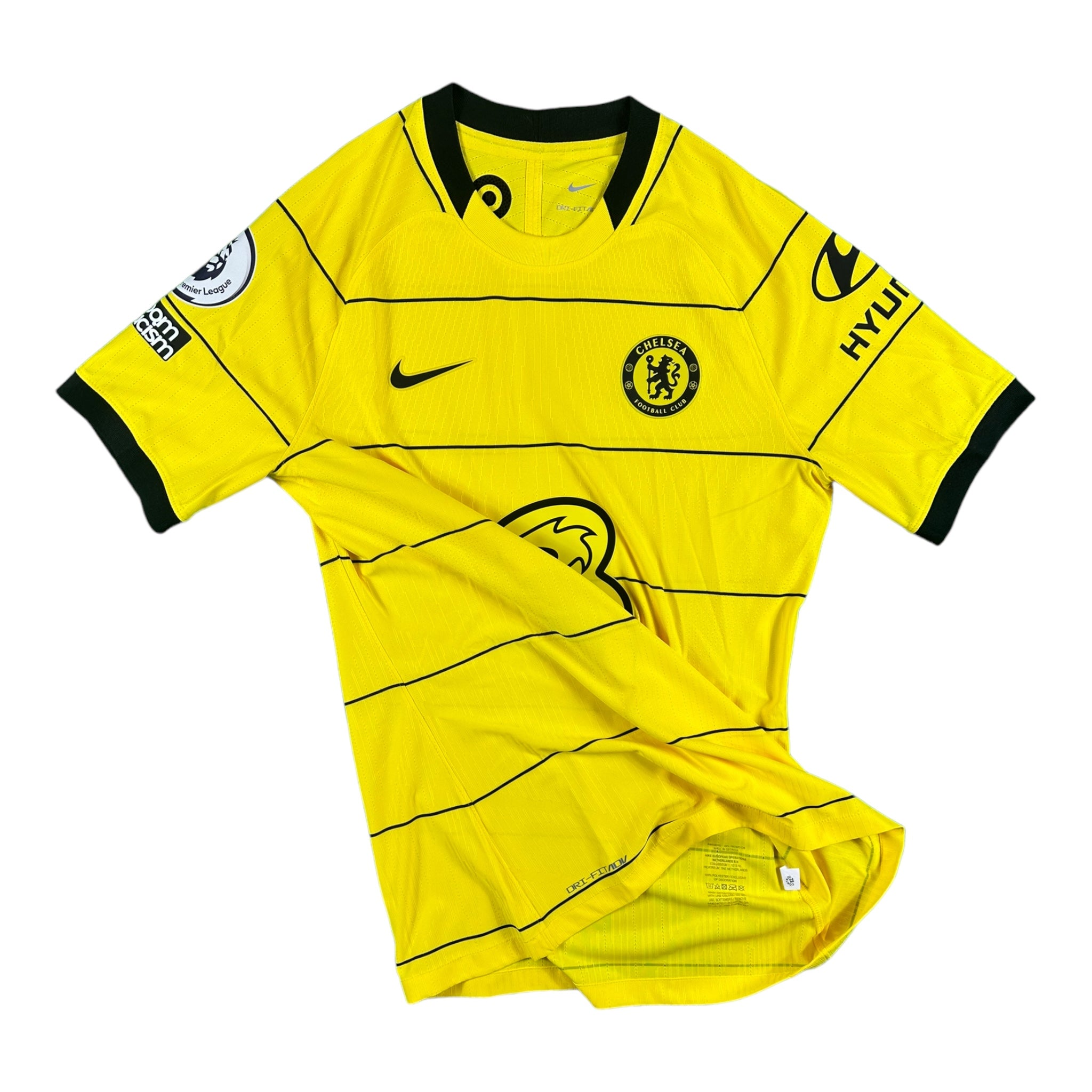 N'Golo Kanté 7 Chelsea FC Match Issue / Worn Away Shirt 2021-22