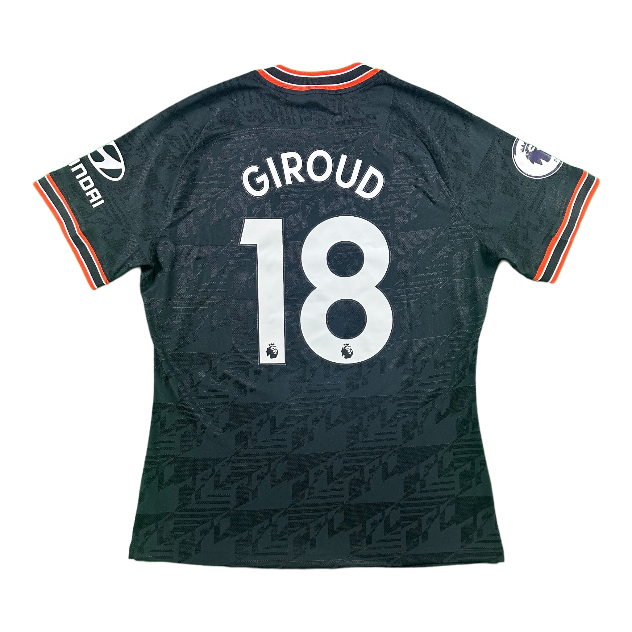 Olivier Giroud 18 Chelsea FC Match Issue / Worn Third Shirt 2019-20