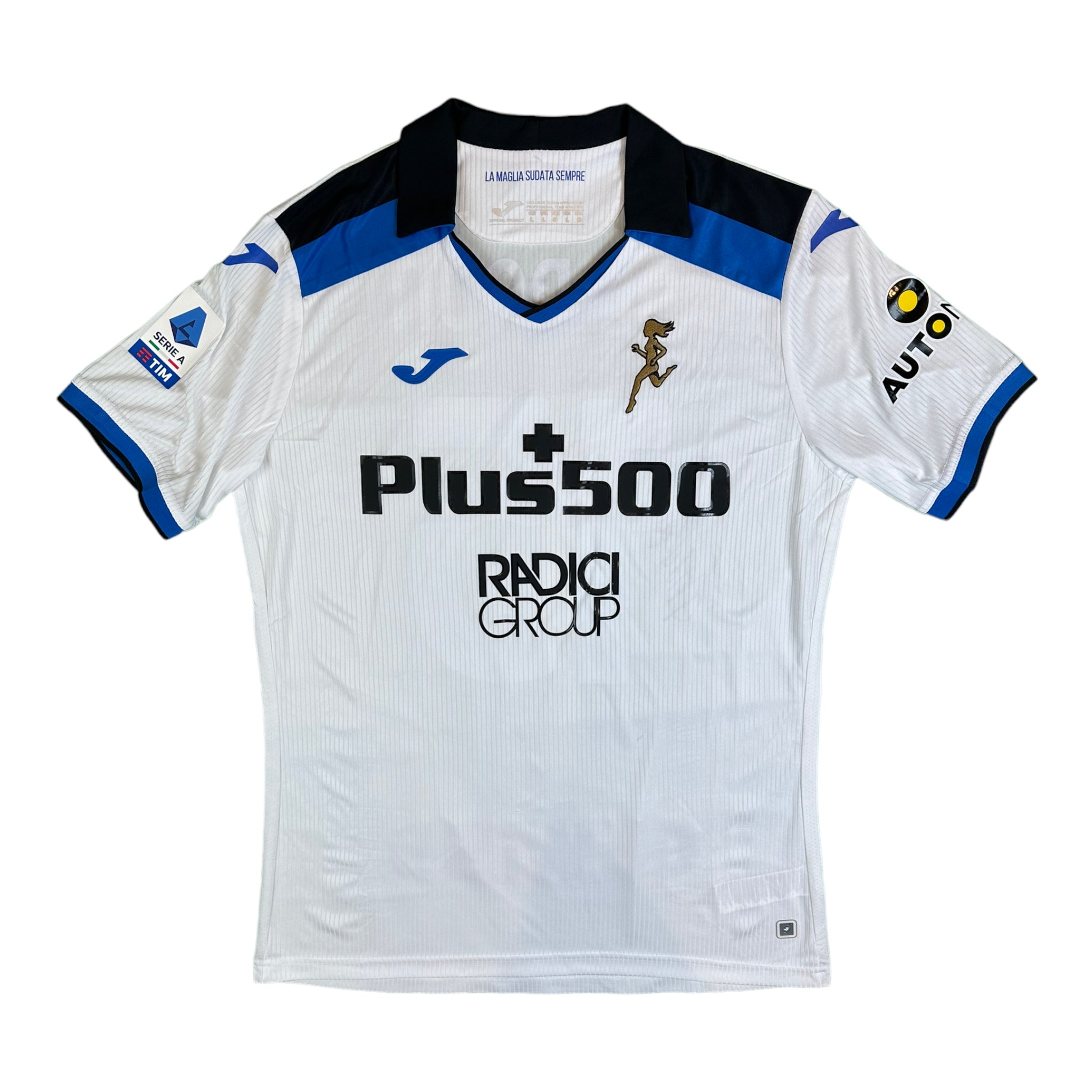 Signed Shirt Marten de Roon 15 Atalanta Official Authentic Away 2022-23