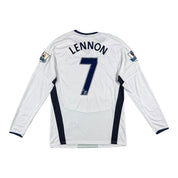 Match Issue / Worn Shirt Aaron Lennon 10 Tottenham Hostpur Home 2008-09
