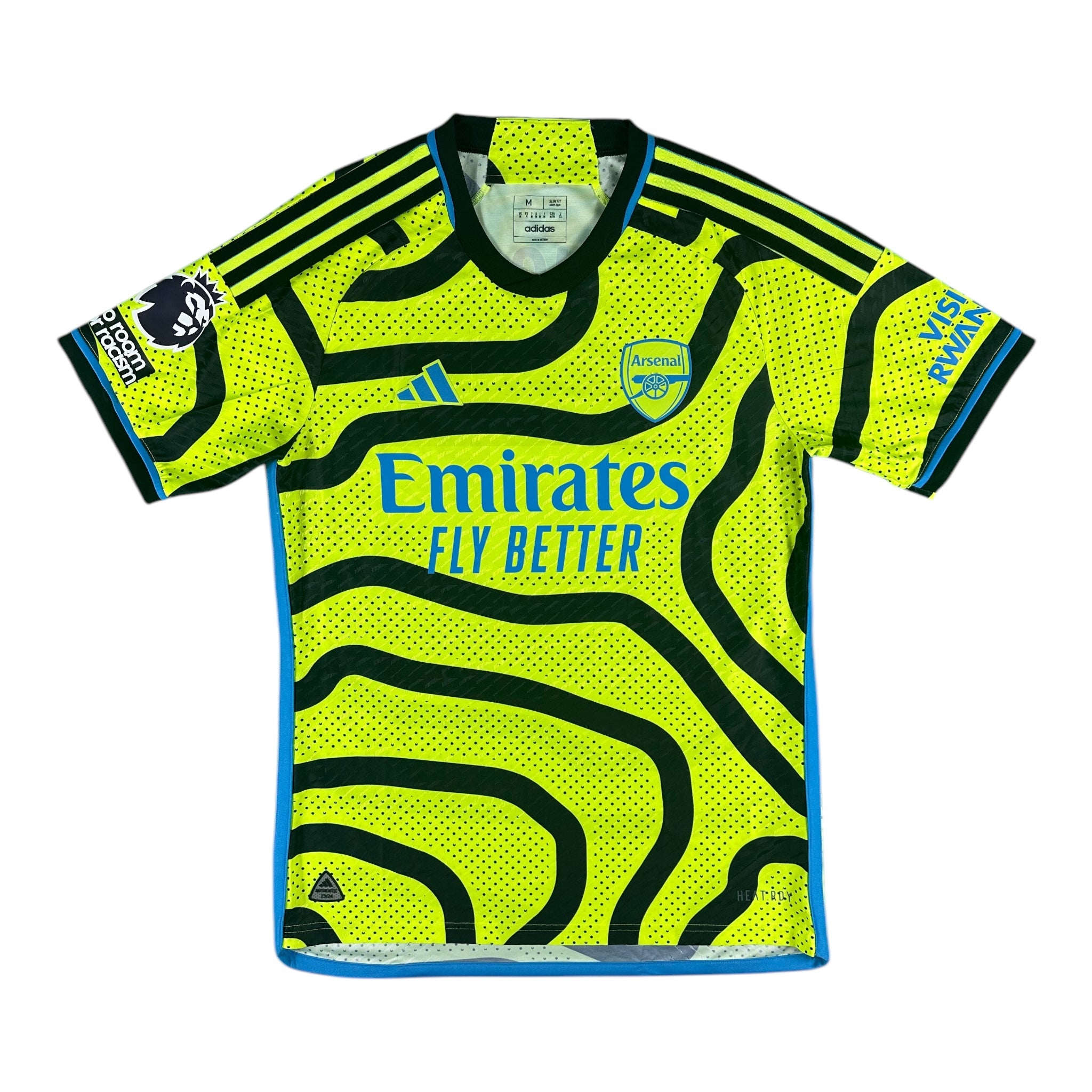 Match Issue / Worn Shirt Declan Rice 41 Arsenal Away 2023-24