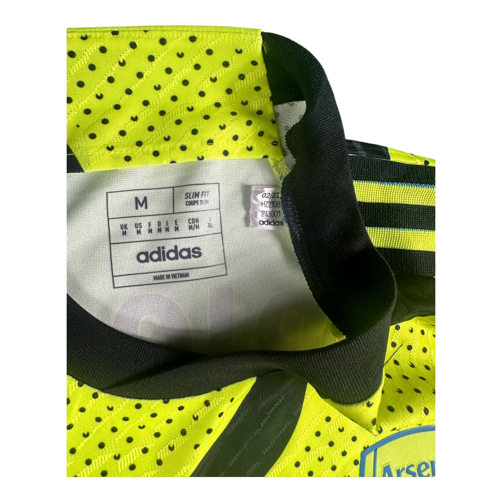 Match Issue / Worn Shirt Declan Rice 41 Arsenal Away 2023-24