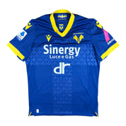 Match Worn Shirt Kevin Lasagna 11 Hellas Verona vs Bologna Home 2022-23