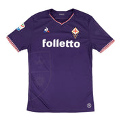 Davide Astori 13 Fiorentina Match Issue / Worn Home Shirt 2017-18