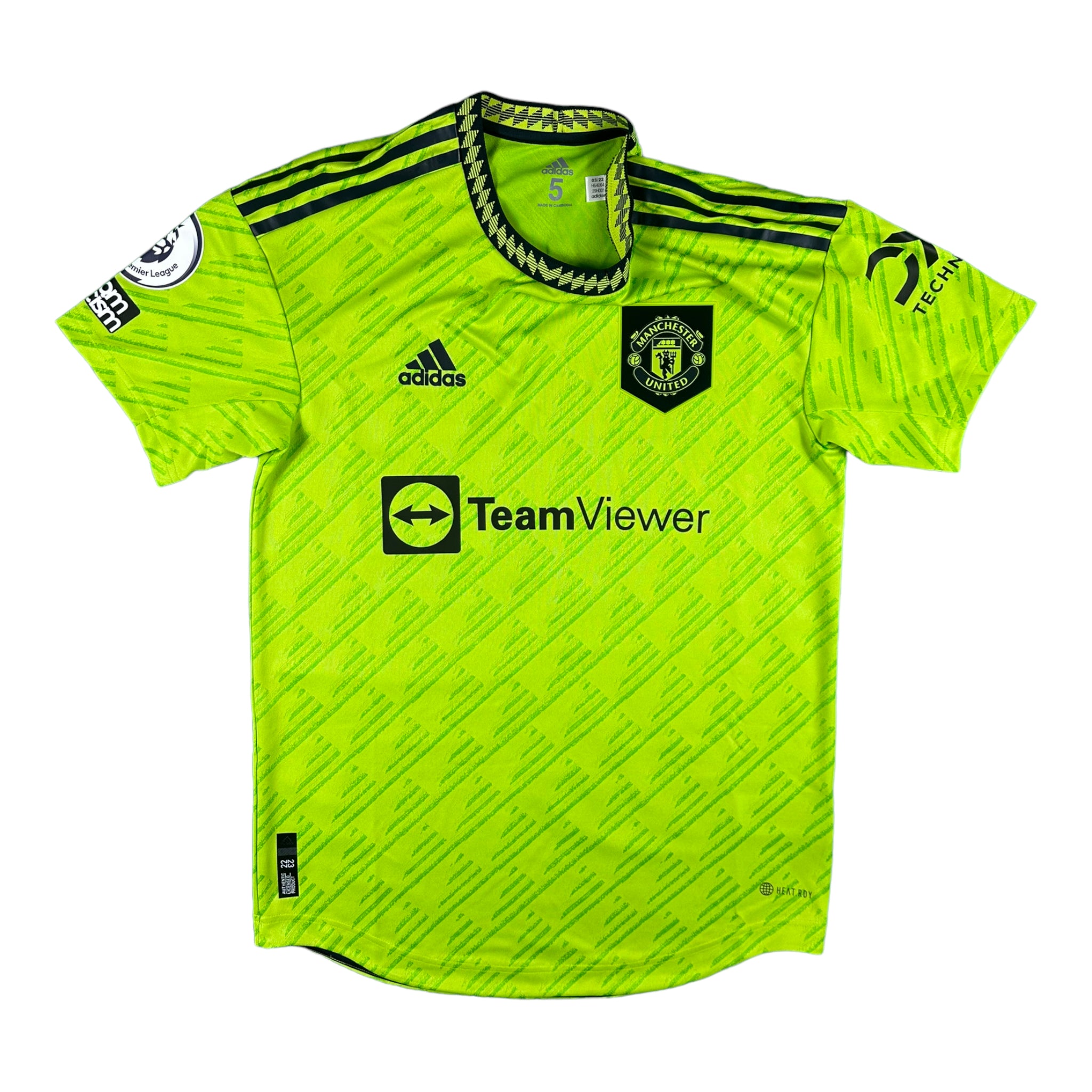 Alejandro Garnacho 49 Manchester United Match Issue / Worn Third