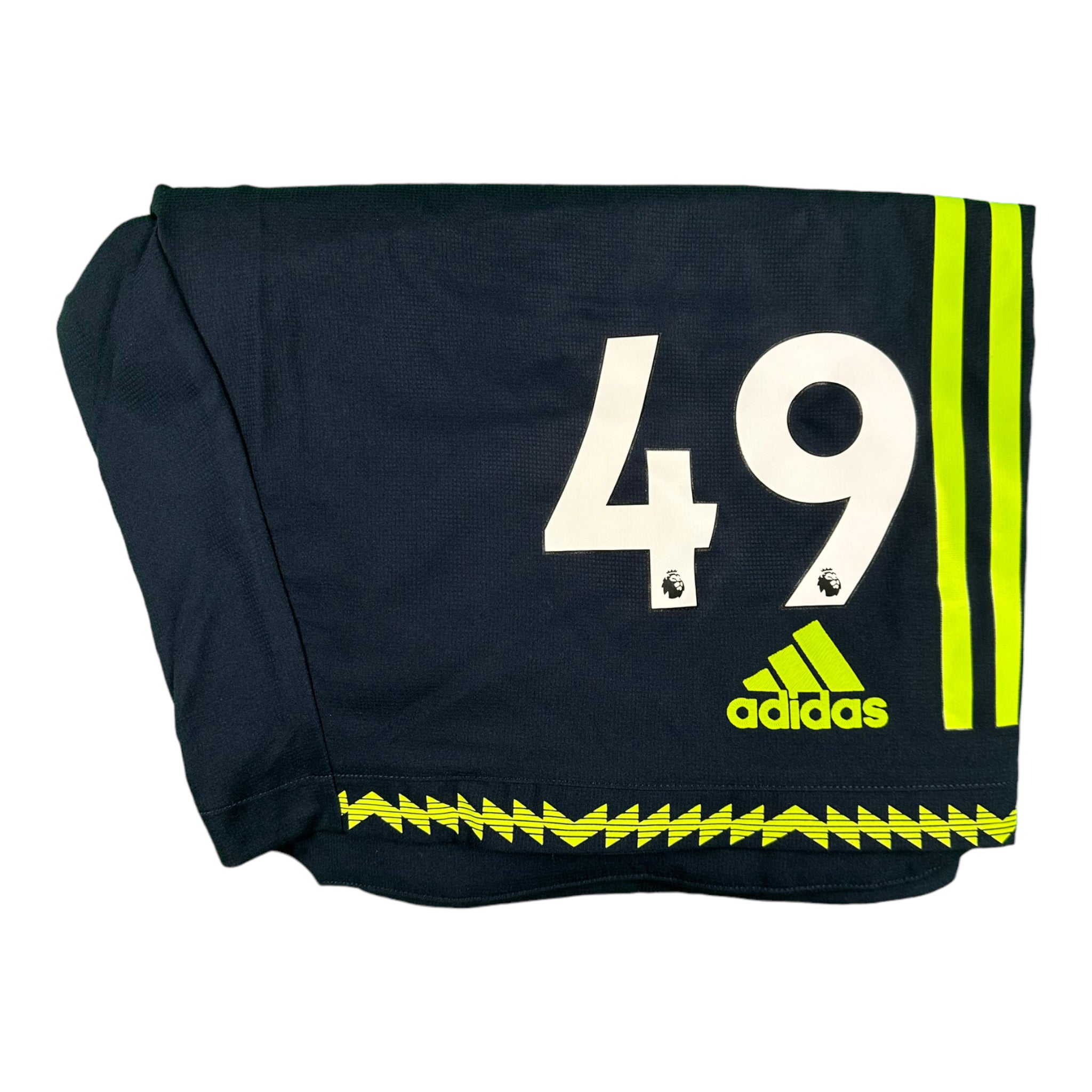 Alejandro Garnacho 49 Manchester United Match Issue / Worn Third Shorts 2022/23