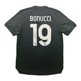 Leonardo Bonucci 19 Juventus Signed Match Issue / Worn Away Shirt 2021-22