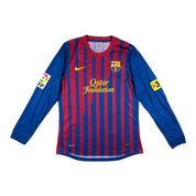 Gerard Piqué 3 FC Barcelona Match Issue / Worn Home Shirt 2011-12
