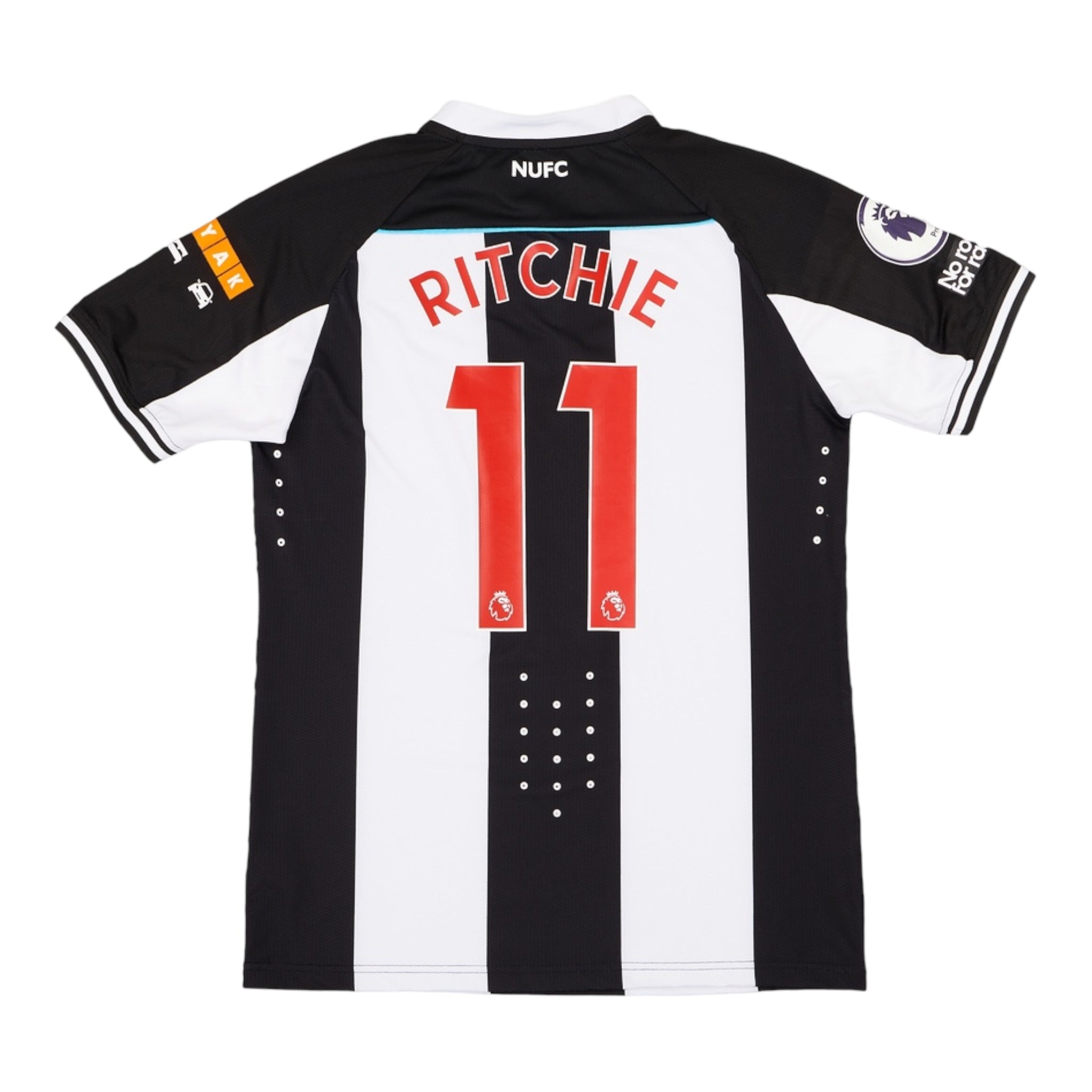 Matt Ritchie 11 Newcastle United Match Issue / Worn Home Shirt 2021-22