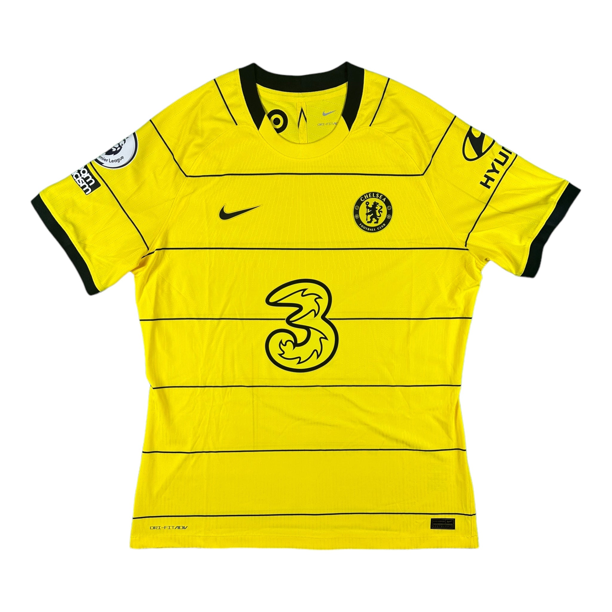 Romelu Lukaku 9 Chelsea FC Match Issue / Worn Away Shirt 2021-22