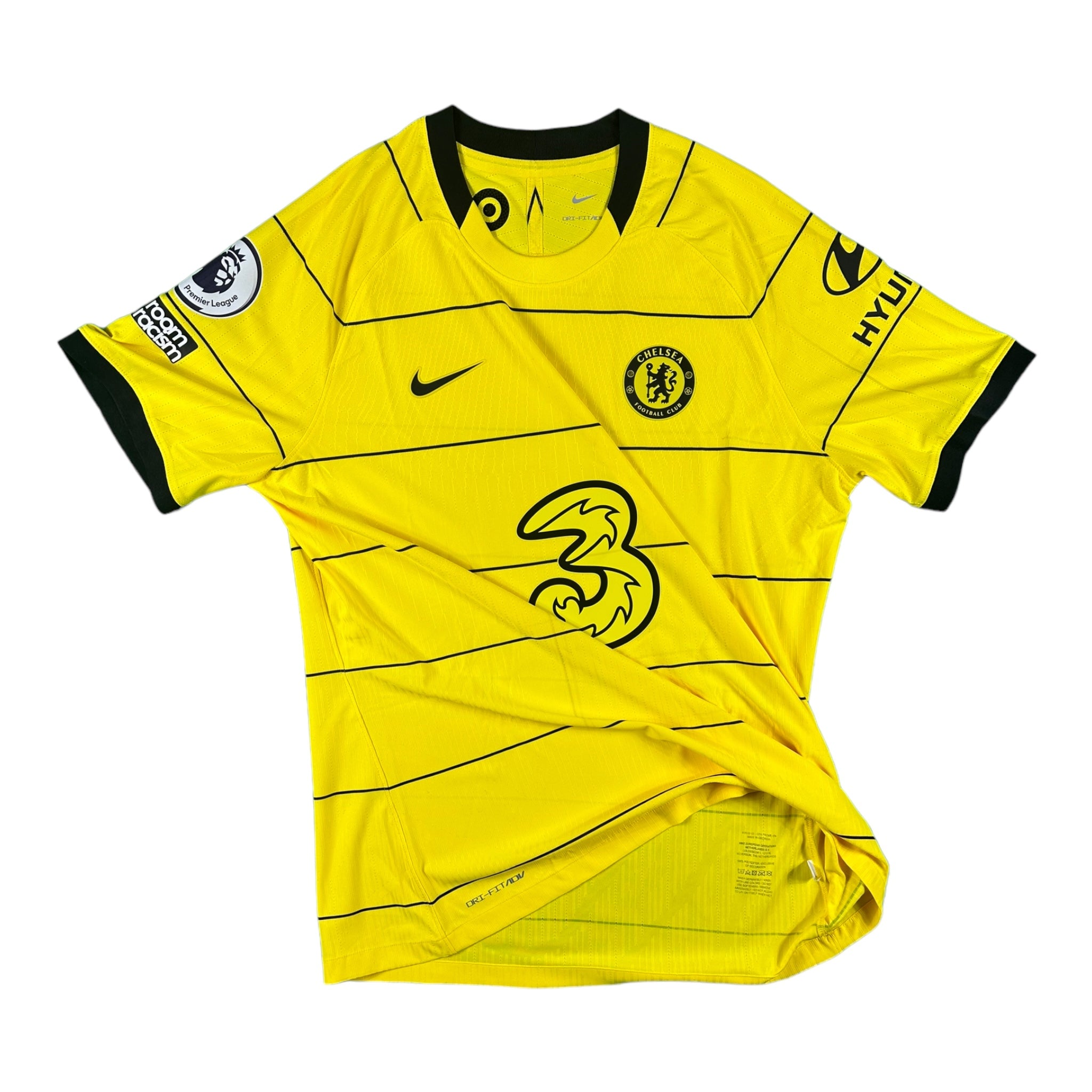 Romelu Lukaku 9 Chelsea FC Match Issue / Worn Away Shirt 2021-22