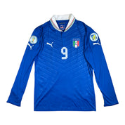 R - Balotelli Milan Match-Worn Shirt, Serie A 2013/14 R - Balotelli Milan Match-Worn Shirt, Serie A 2013/14