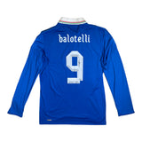 Mario Balotelli 9 Italy Signed Match Issue / Worn Home Shirt 2012