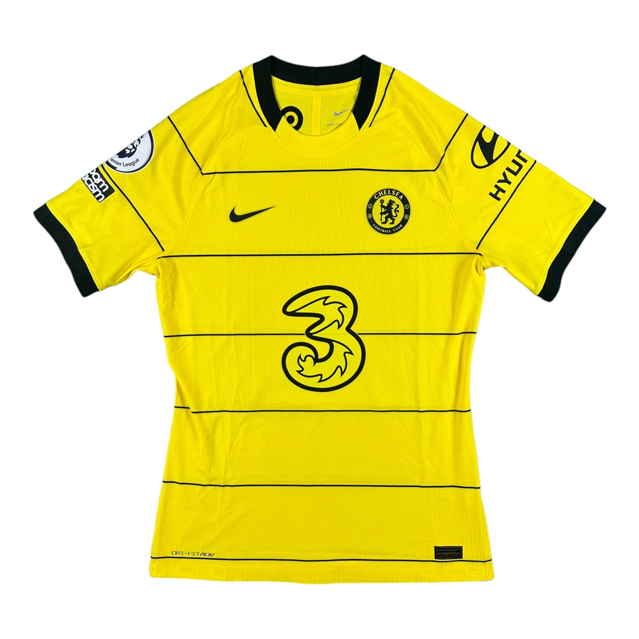 Mason Mount 19 Chelsea FC Match Issue / Worn Away Shirt 2021-22