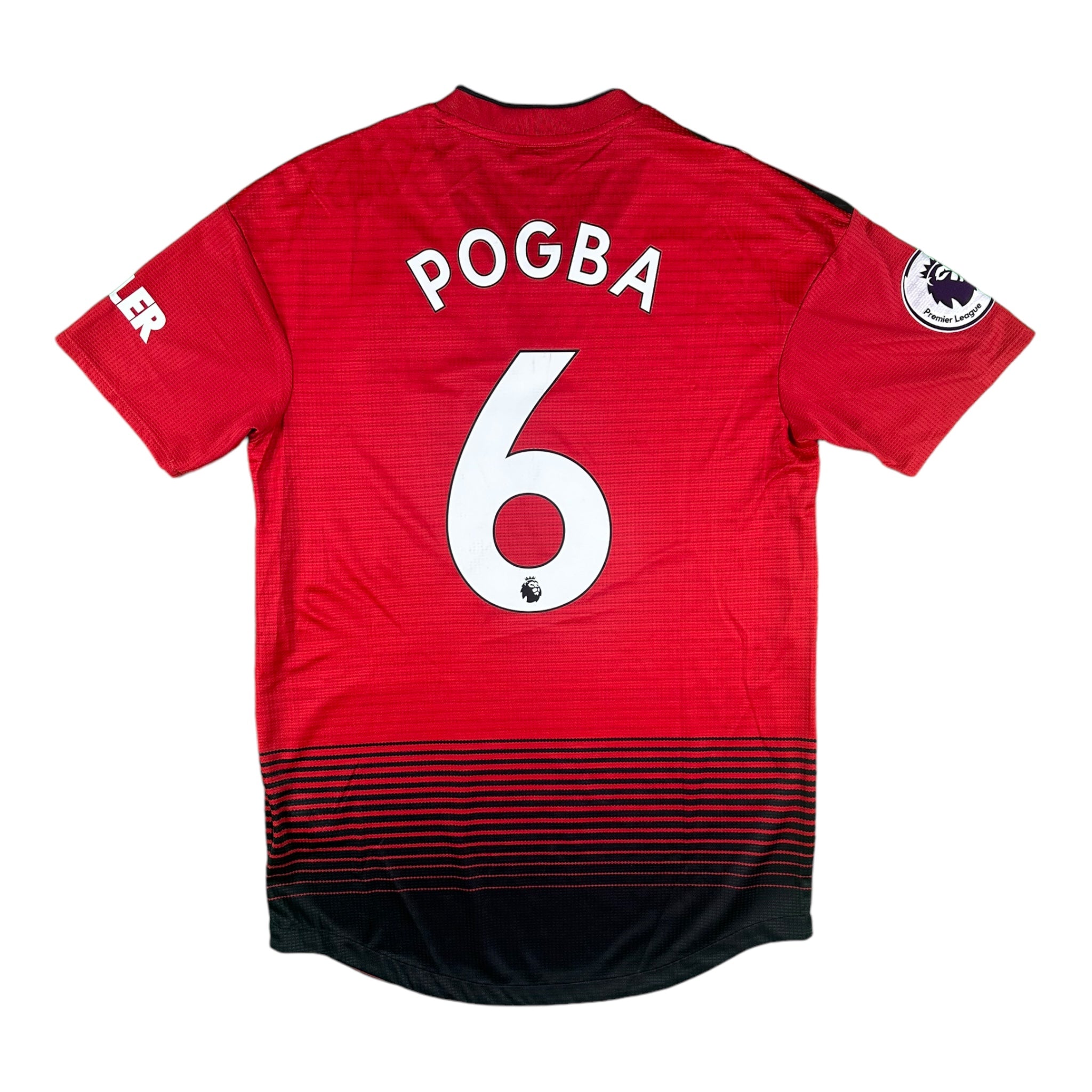 Paul Pogba 6 Manchester United Match Issue / Worn Shirt 2018-19