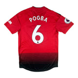 Paul Pogba 6 Manchester United Match Issue / Worn Shirt 2018-19