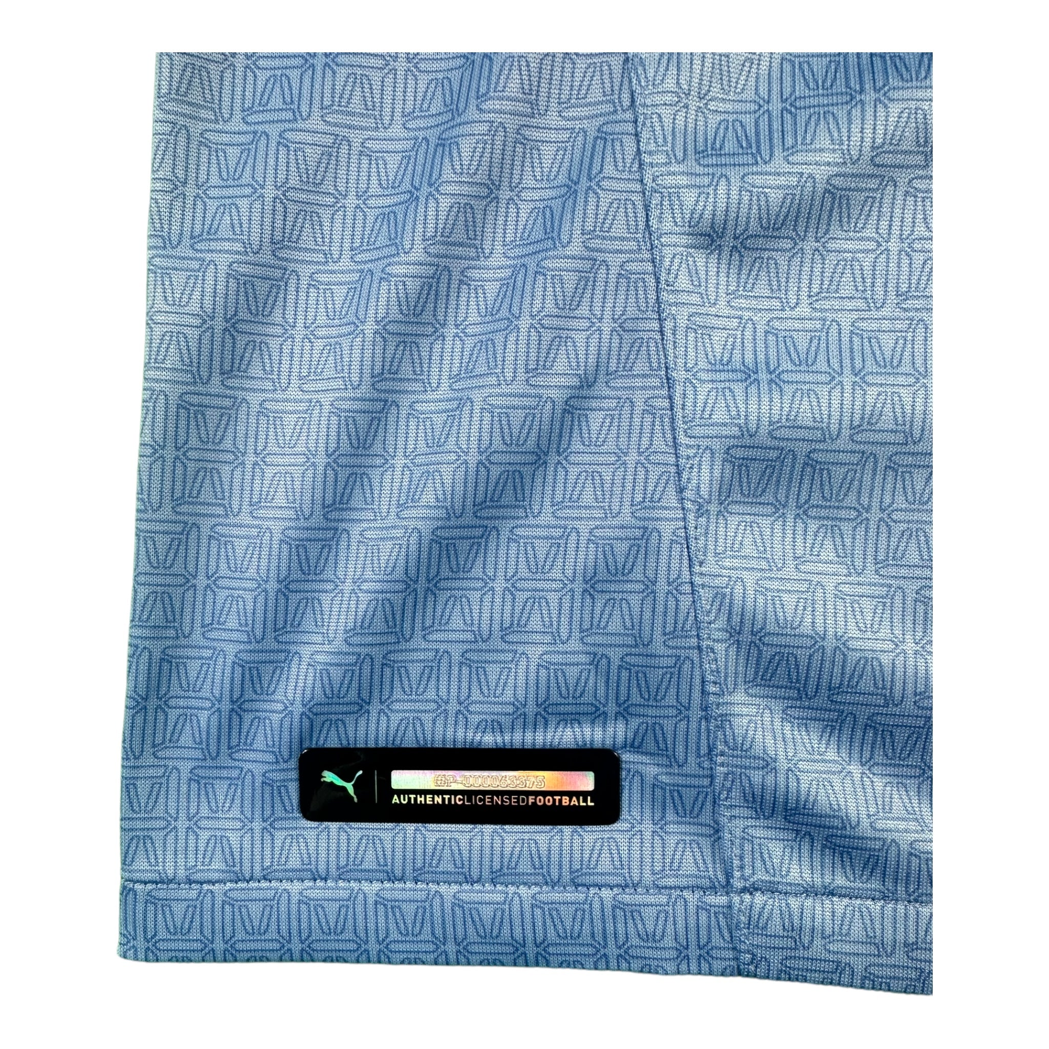 Kyle Walker 2 Manchester City Match Issue / Worn Home Shirt 2021-22