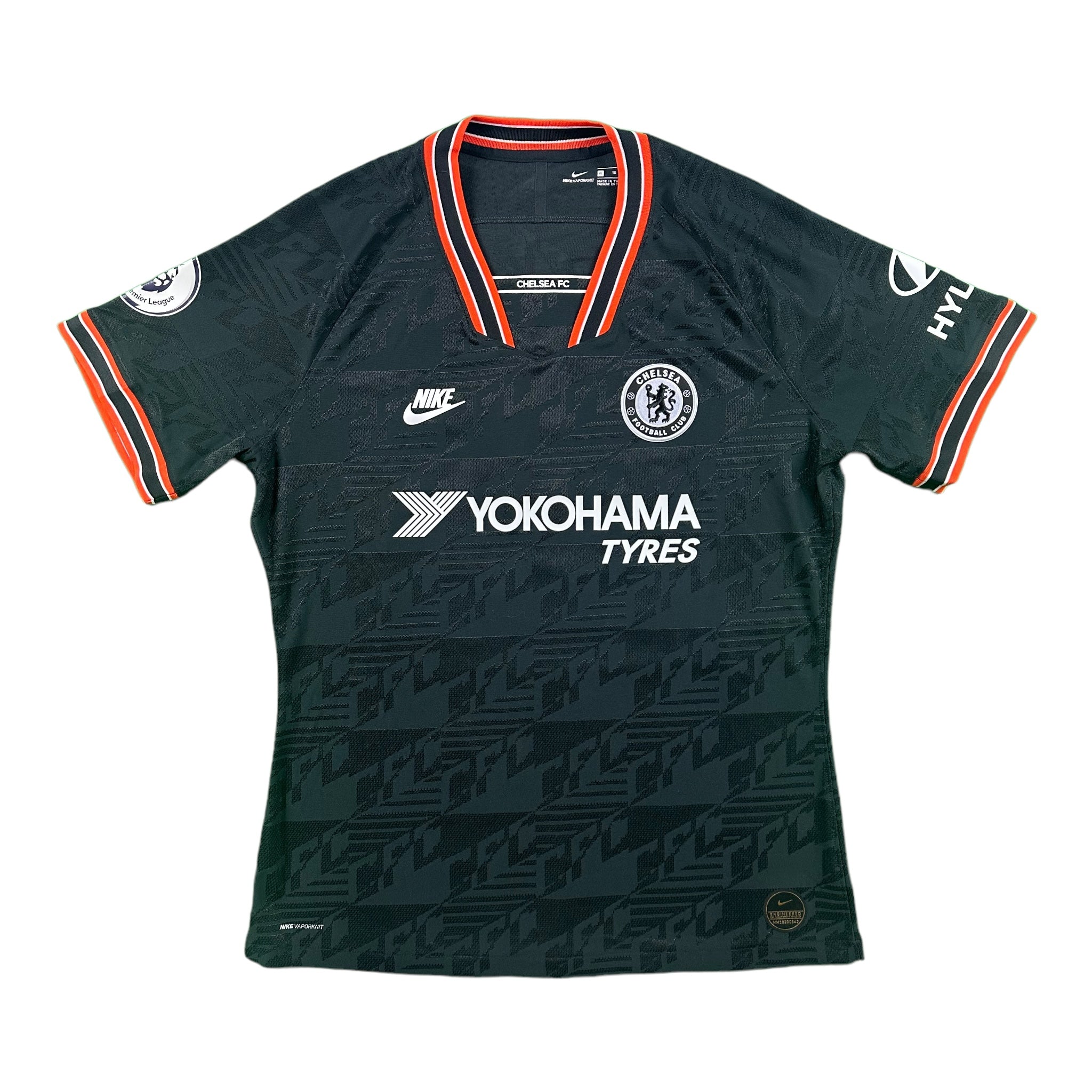 Olivier Giroud 18 Chelsea FC Match Issue / Worn Third Shirt 2019-20
