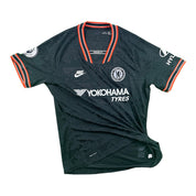 Olivier Giroud 18 Chelsea FC Match Issue / Worn Third Shirt 2019-20