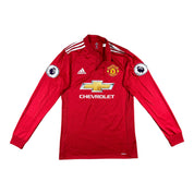 Marcus Rashford 19 Manchester United Match Issue / Worn Home Shirt 2017-18