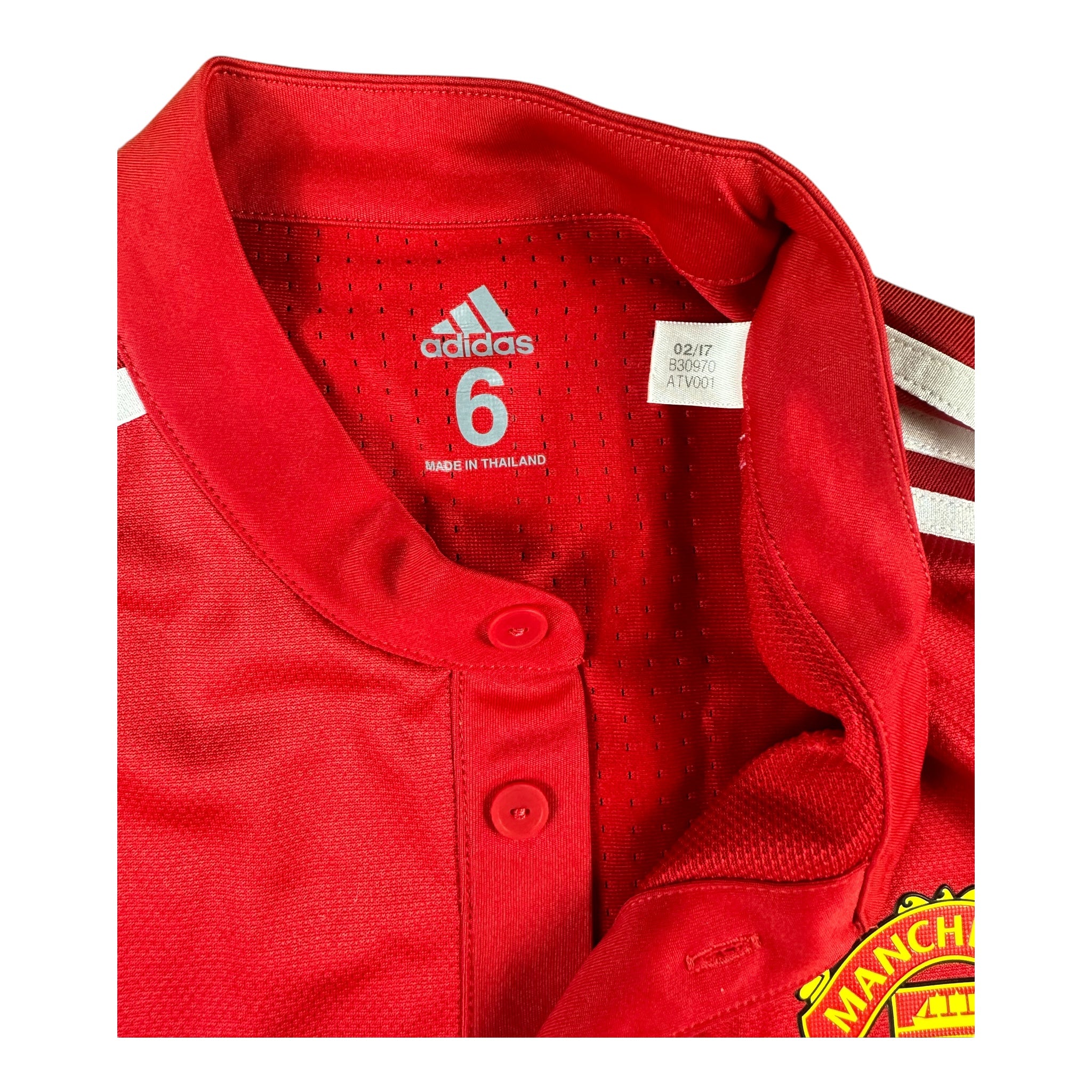 Marcus Rashford 19 Manchester United Match Issue / Worn Home Shirt 2017-18