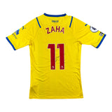 Match Issue / Worn Signed Shirt Wilfried Zaha 11 Crystal Palace Away 2021-22