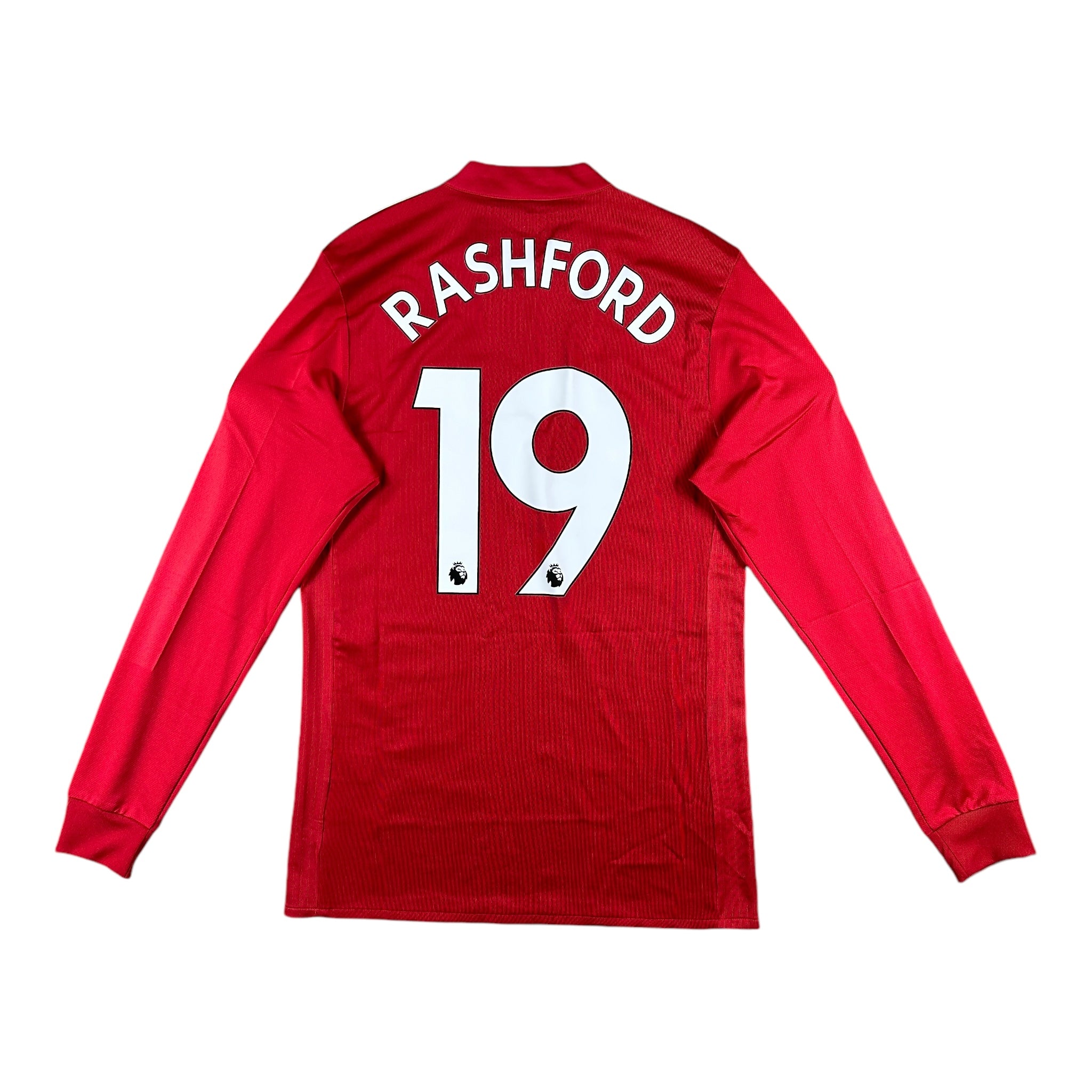 Marcus Rashford 19 Manchester United Match Issue / Worn Home Shirt 2017-18