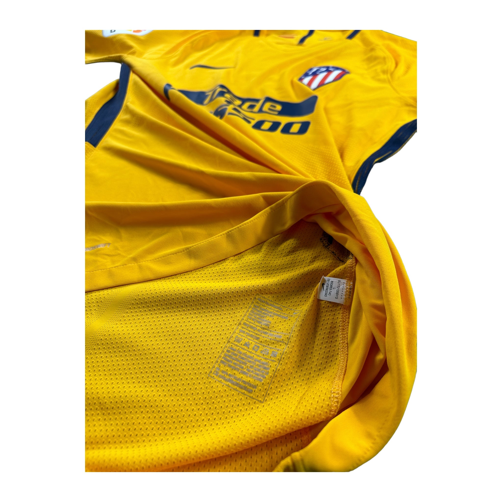 Fernando Torres 9 Atlético Madrid Match Issue / Worn Home Shirt 2017-18
