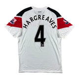 Owen Hargreaves 4 Manchester United Match / Player Issue Away Shirt 2010-11