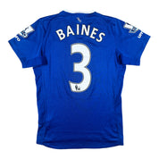 Leighton Baines 3 Everton Match Issue / Worn Home Shirt 2015-16