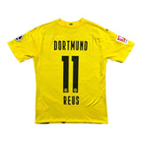 Marco Reus 11 Borussia Dortmund Match Issue / Worn Home Shirt 2020-21
