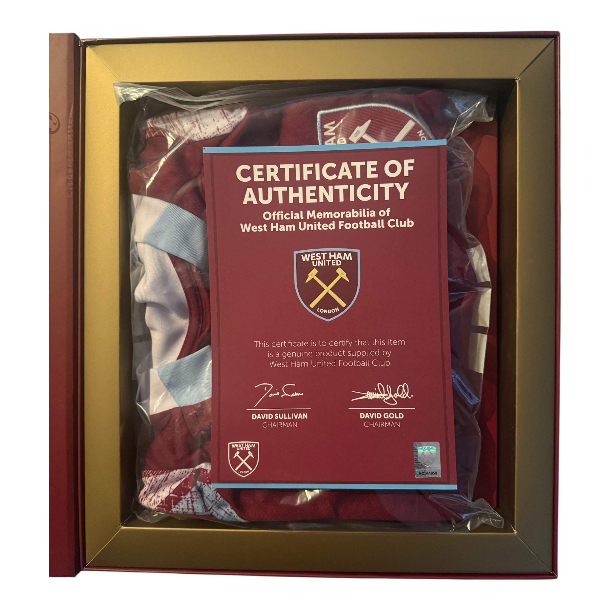 Jarrod Bowen 20 West Ham United Match Worn Unwashed Home Shirt 2022-23