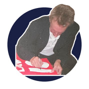 Signed Shirt Photoproof Denis Law Manchester United Home 1970s
