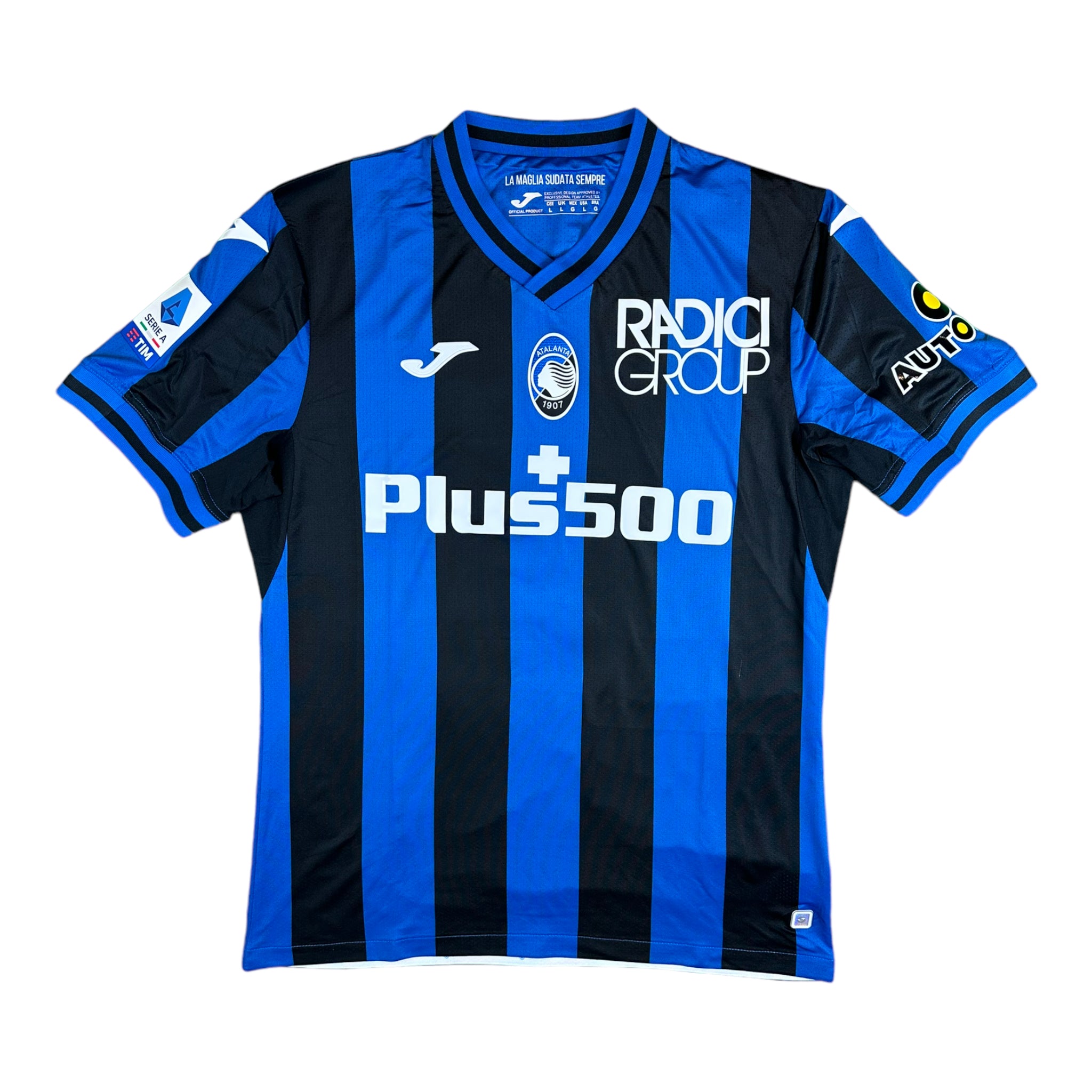 Signed Shirt Rafael Toloi 2 Atalanta Official Authentic Home 2022-23